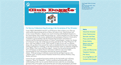 Desktop Screenshot of clubdoggie.com